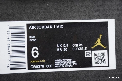 Hyperoad (W) PINK DIGITAL 1 MID JORDAN 1004